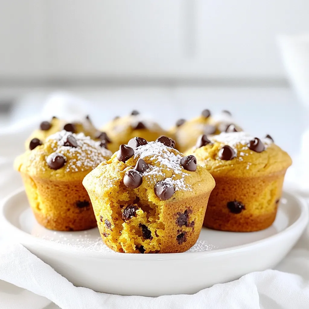 Kürbis-Schokoladen-Muffins Backen leicht gemacht