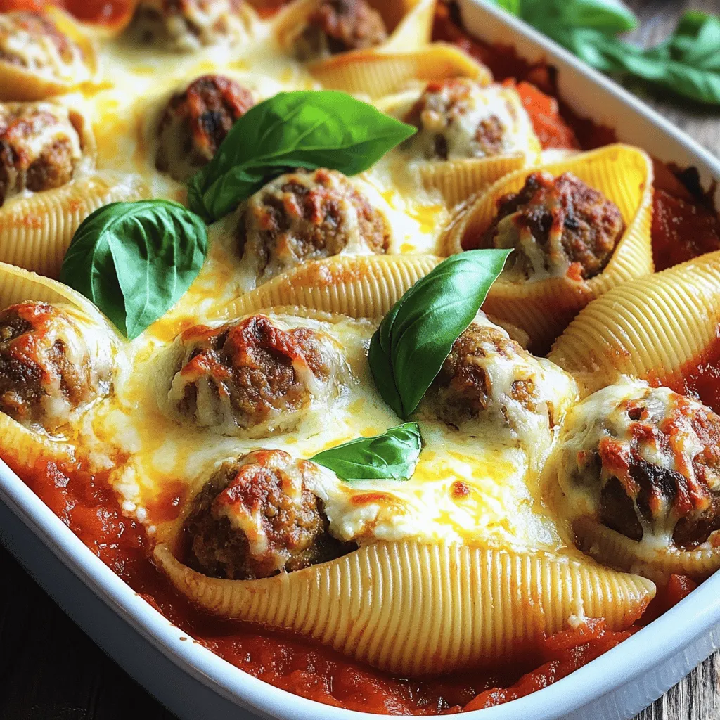 - 250 g große Pasta-Muscheln - 400 g gemischtes Hackfleisch (Rind und Schwein) - 250 g Ricotta-Käse