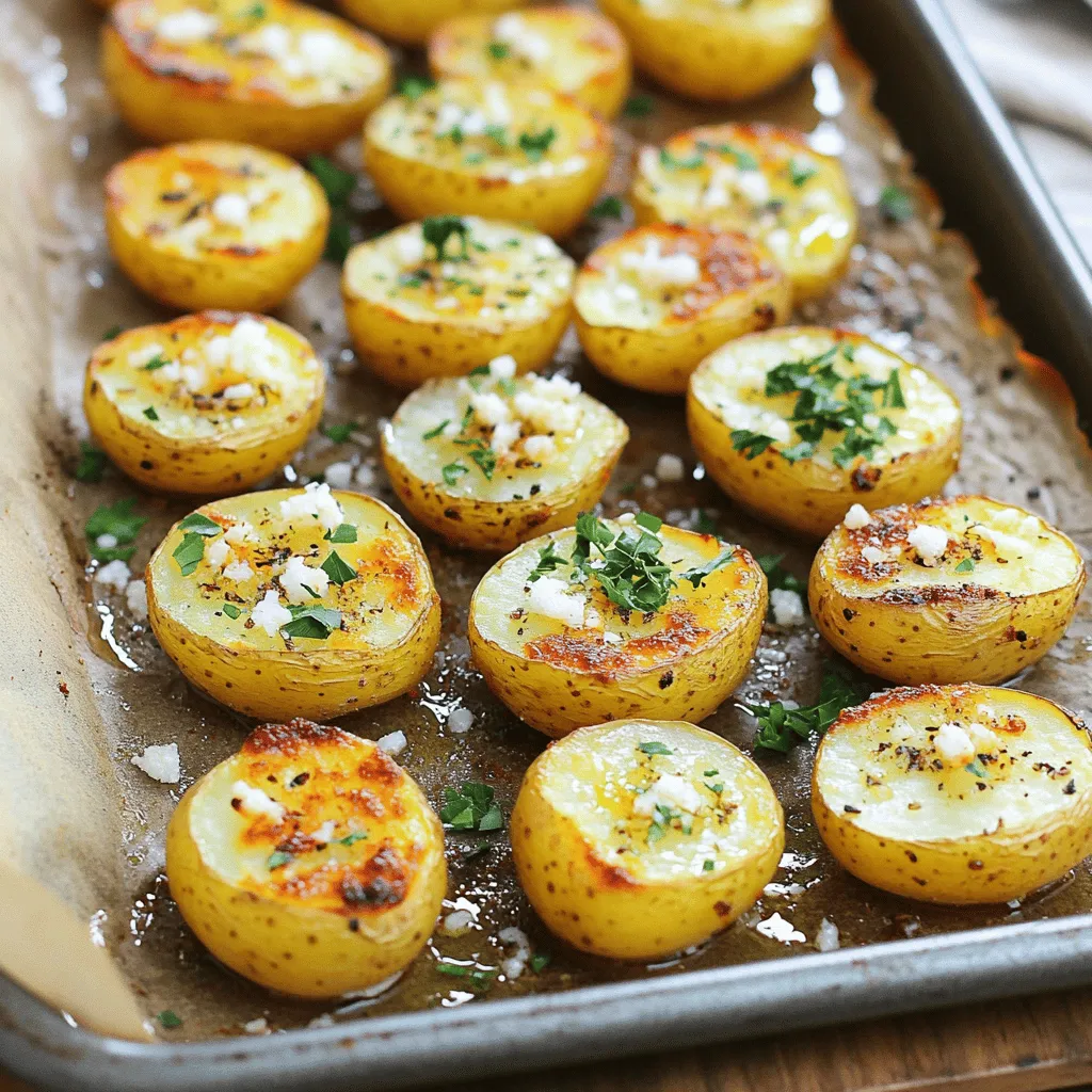 Knoblauch Parmesan Röstkartoffeln Einfach und Lecker