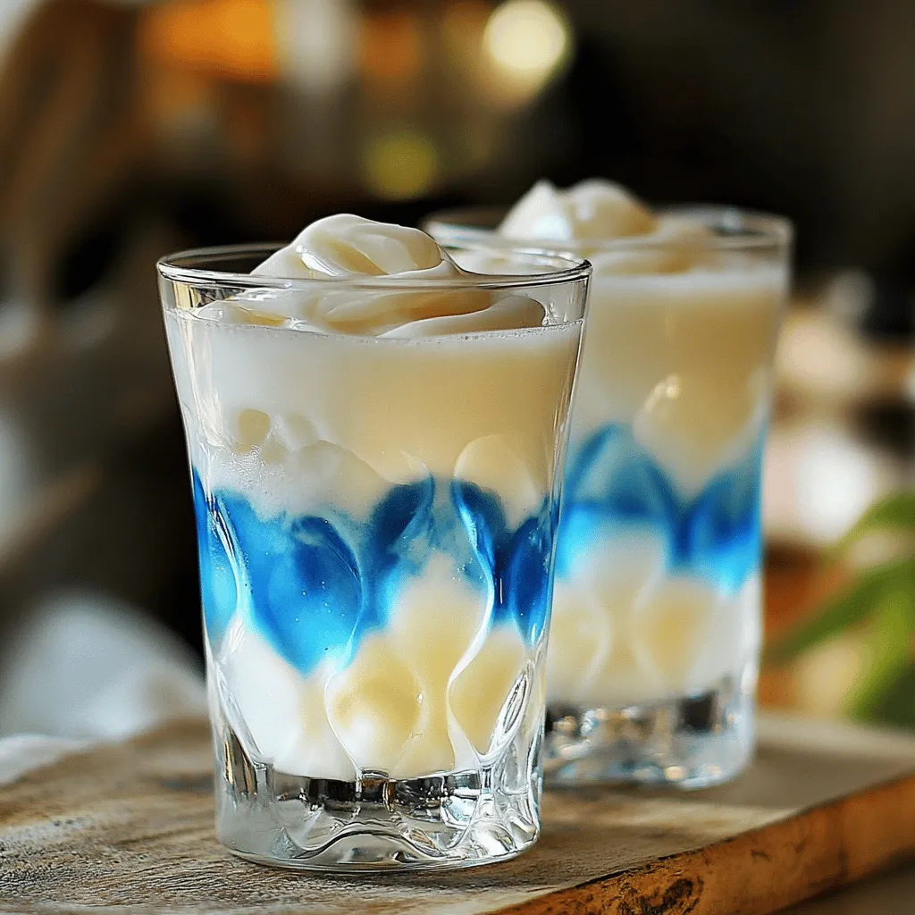 Zuckerfreie Blaubeer Italienische Creme-Soda Rezept