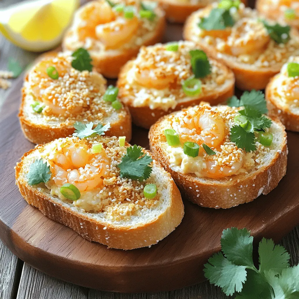 Baked Shrimp Toast Köstlicher Genuss für jeden Anlass
