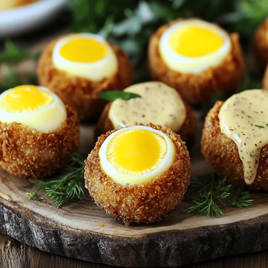 Scotch Eggs Einfaches Rezept für köstlichen Snack