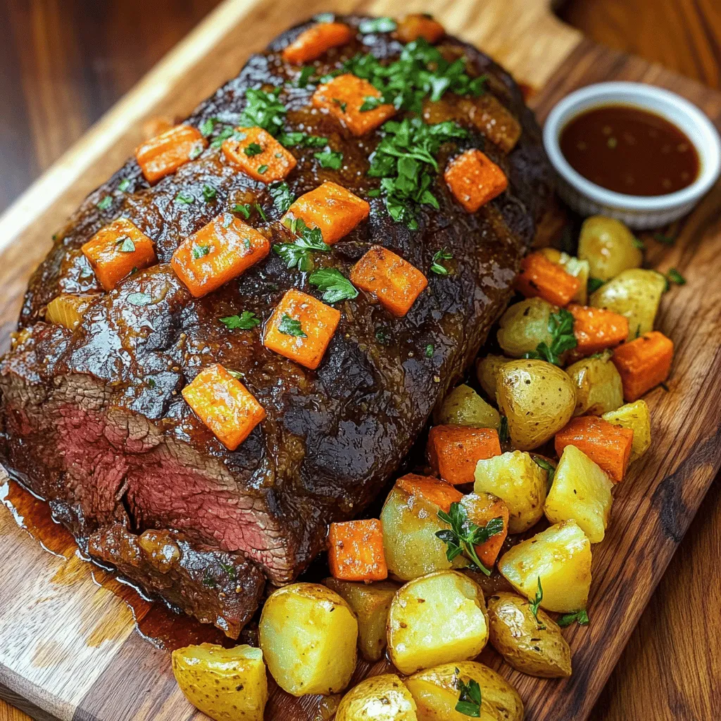 Sensationelles Slow Cooker Roast Beef Rezept Lecker