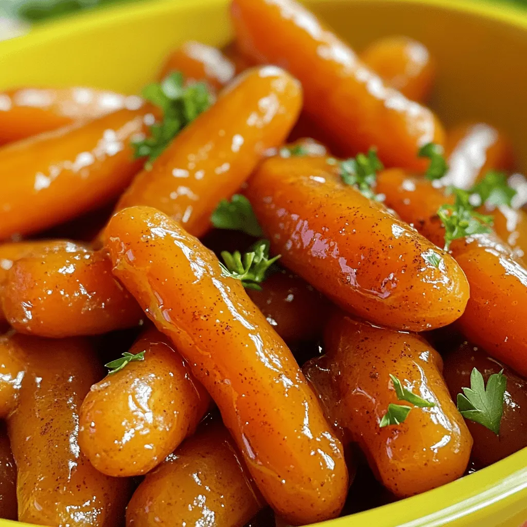Air Fryer Maple Glazed Carrots Einfache und Leckere Seite