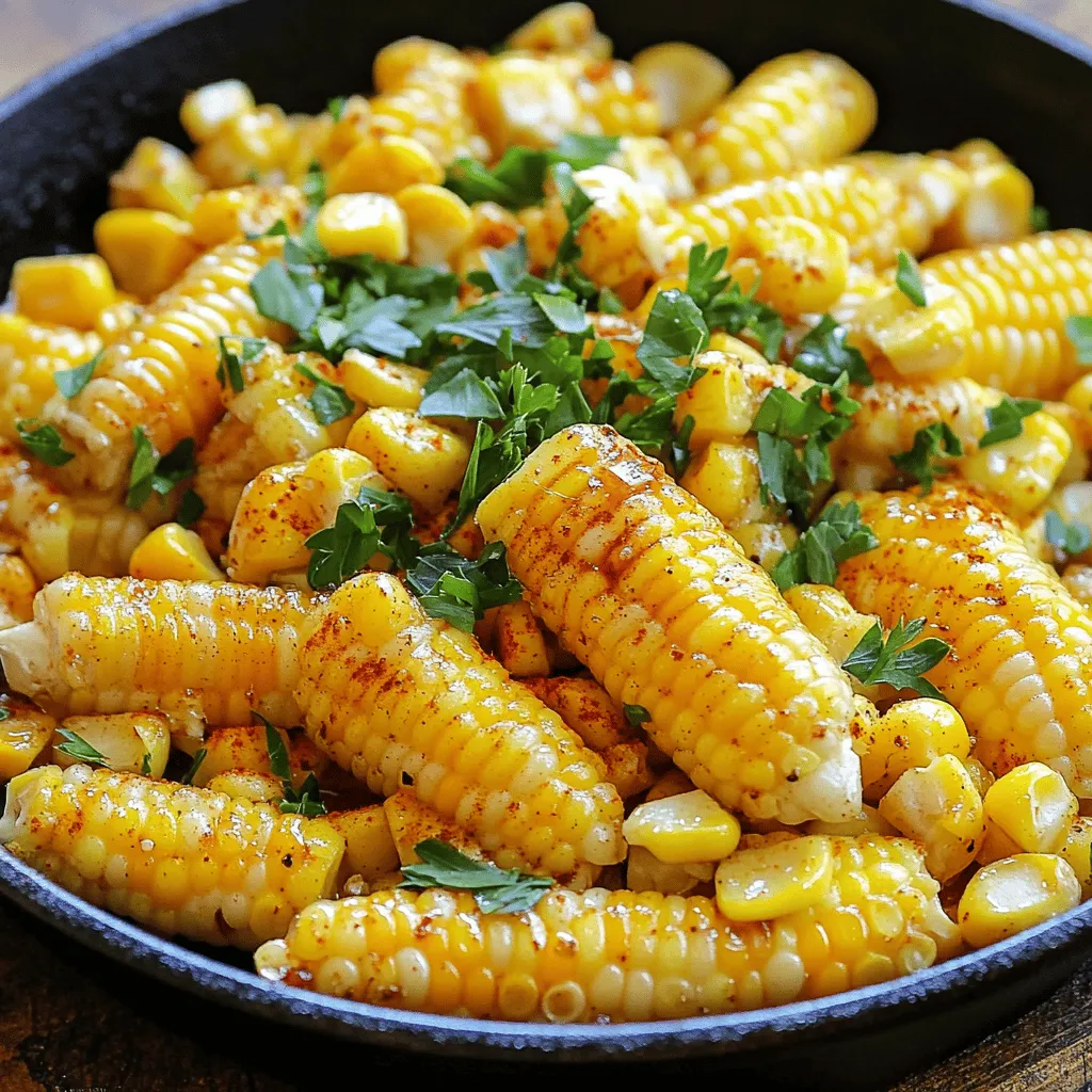 Honey Butter Skillet Corn Schnell und Einfach Zubereiten