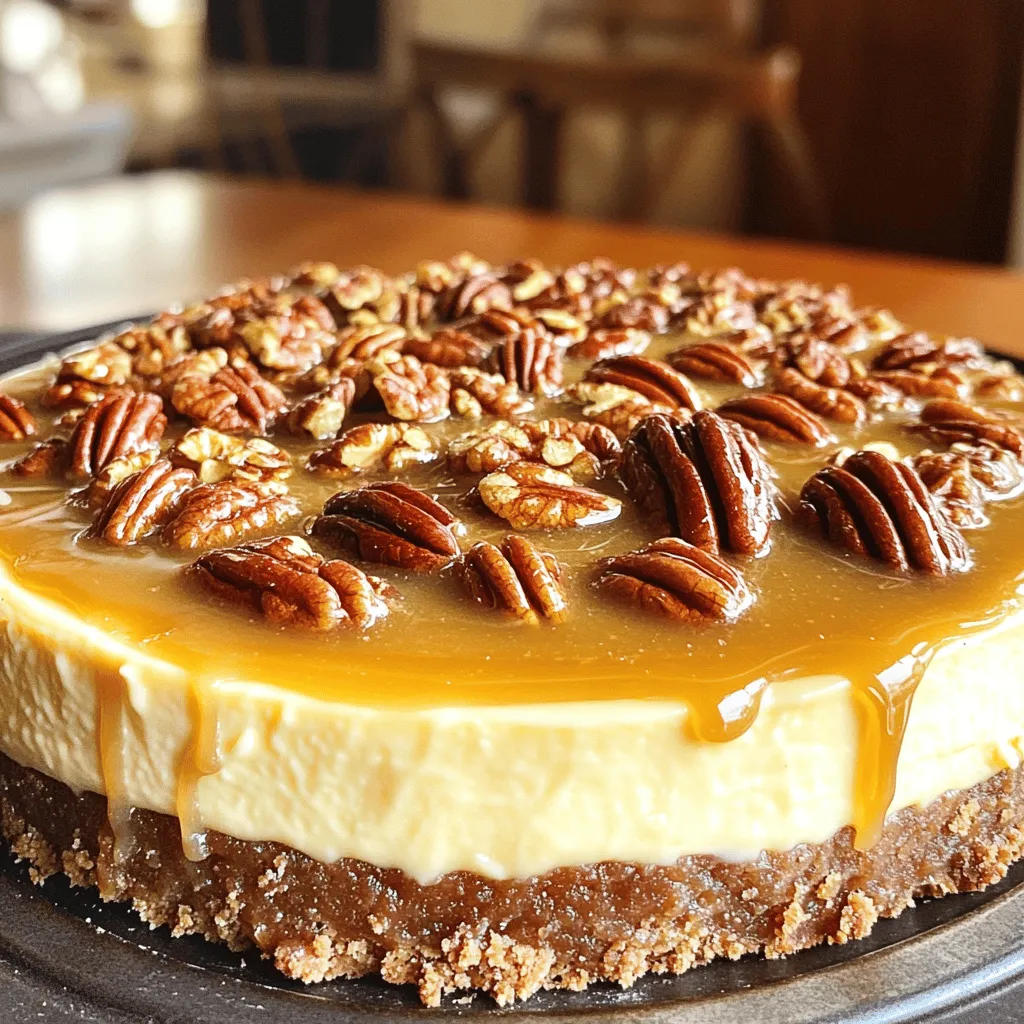 Pecan Pie Cheesecake Recipe Einfach und Lecker