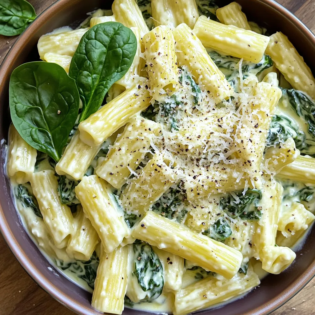 Cremige Spinach Ricotta Pasta One Pot Genussgericht