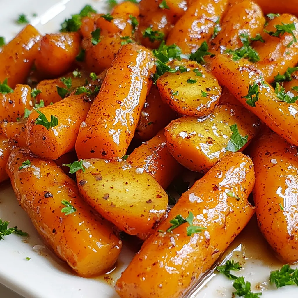 Maple Glazed Carrots köstlich und einfach zubereiten