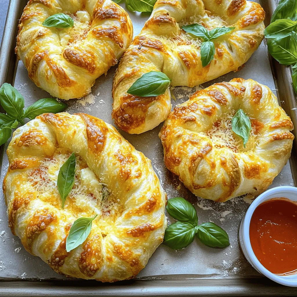 Leckere Chicken Parmesan Pillows einfach zubereiten