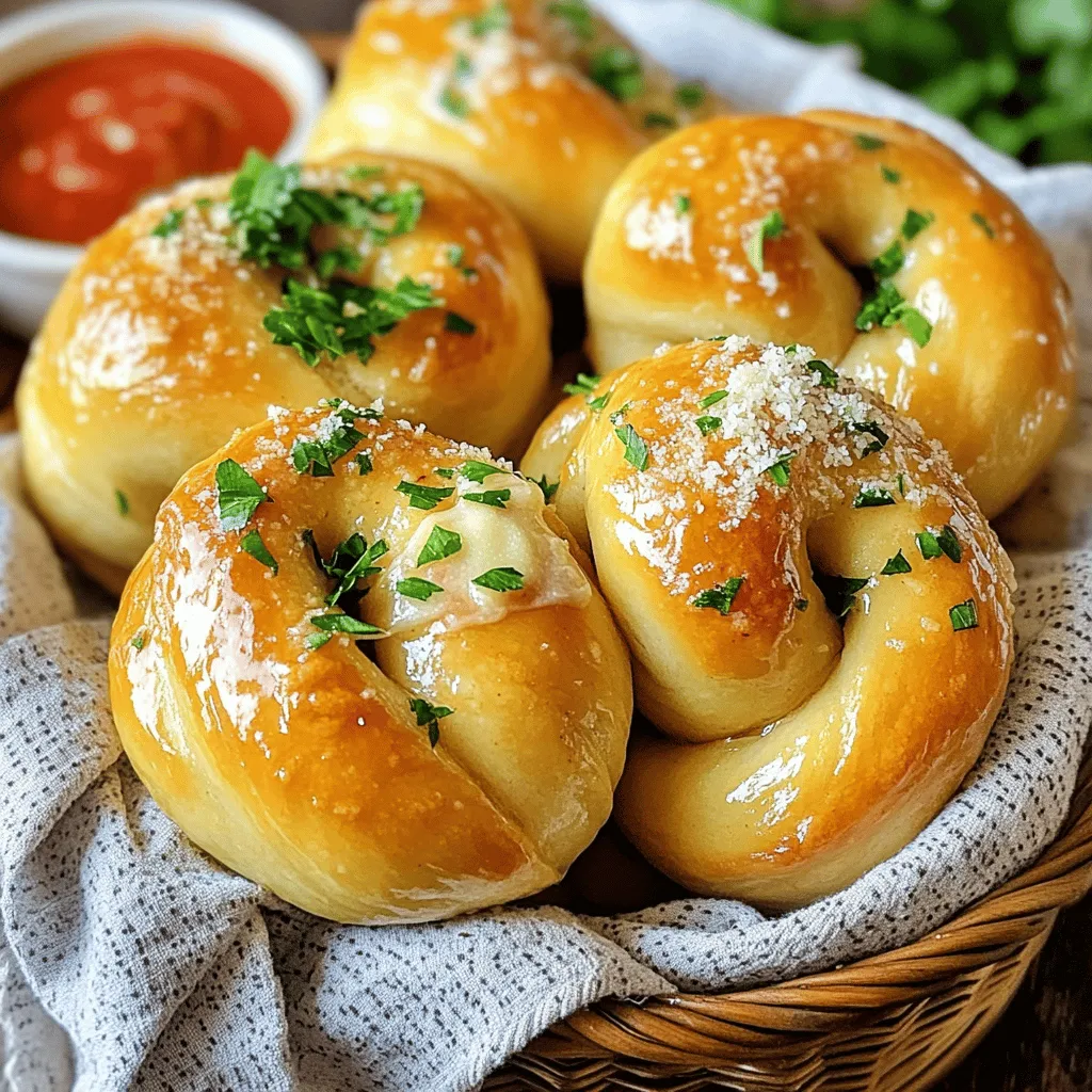 Irresistible Garlic Knots Einfach Zuhause Zubereiten