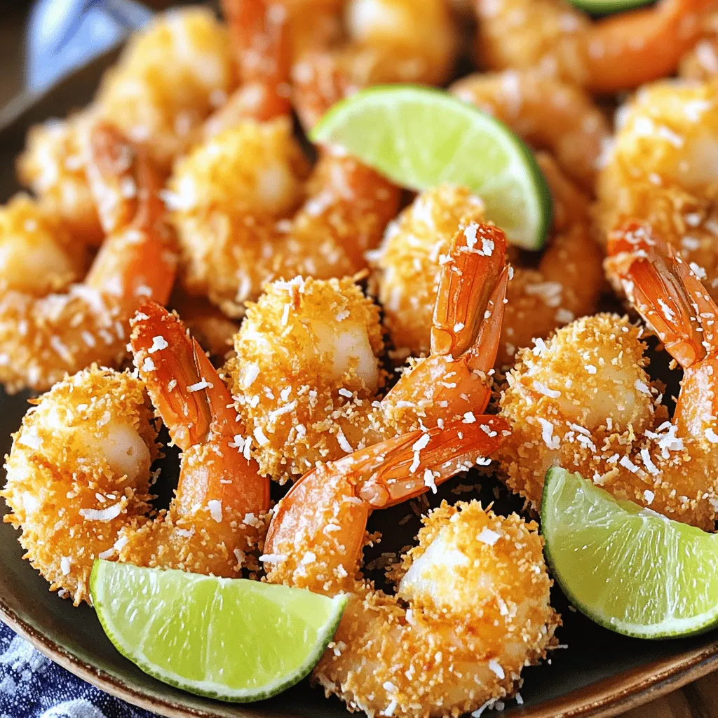 Krosse Kokosnuss-Garnelen Schnelles und einfaches Rezept