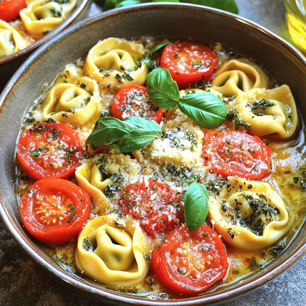 Toskanische Tortellini köstliches italienisches Rezept