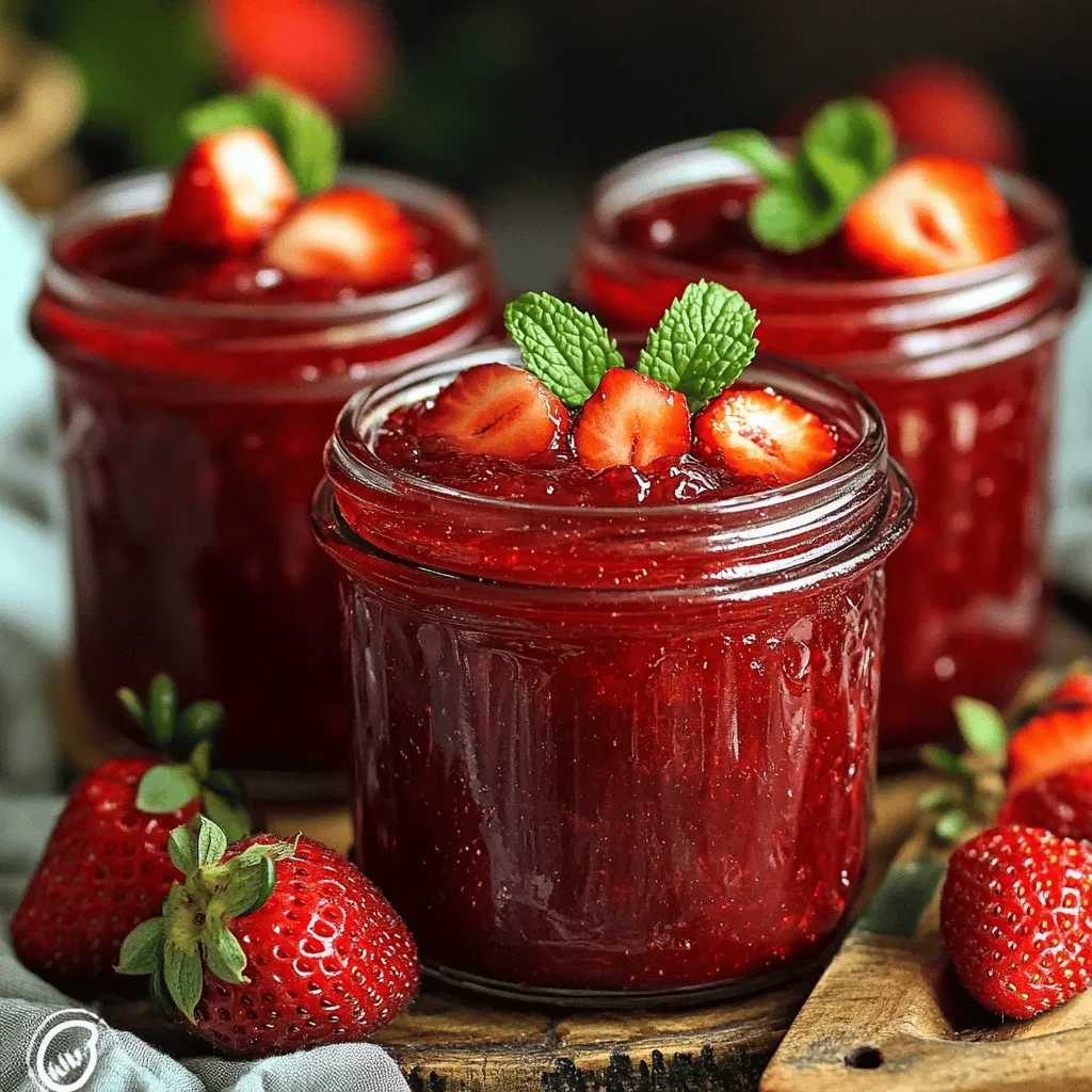 Erdbeeren sind das Herzstück dieser Marmelade. Für das beste Ergebnis wähle 1 kg frische Erdbeeren. Diese sollten rot, saftig und reif sein. Du kannst sie im Supermarkt oder auf dem Markt kaufen. Achte darauf, dass sie weich und duftend sind. Wasche die Erdbeeren gründlich und entferne die grünen Blätter. So bleiben nur die leckeren Früchte übrig.
