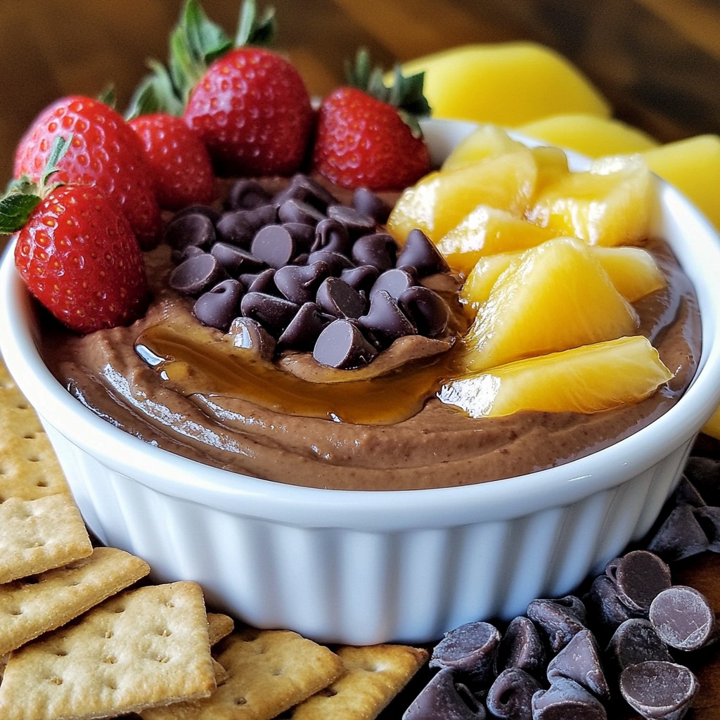 Brownie Batter Hummus Leckerer Genuss für jeden Tag