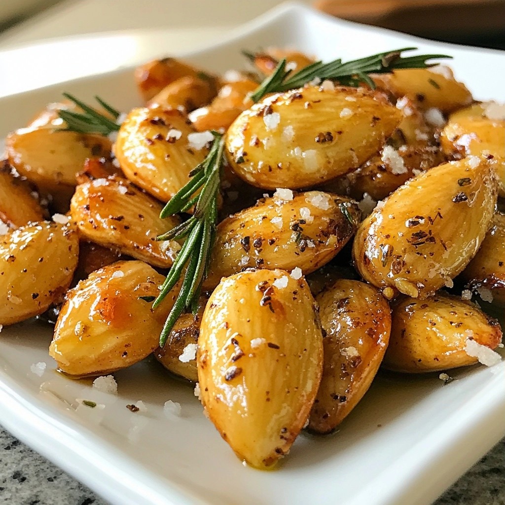 Crunchy Keto Garlic Almond Snack Bites Rezept Entdecken