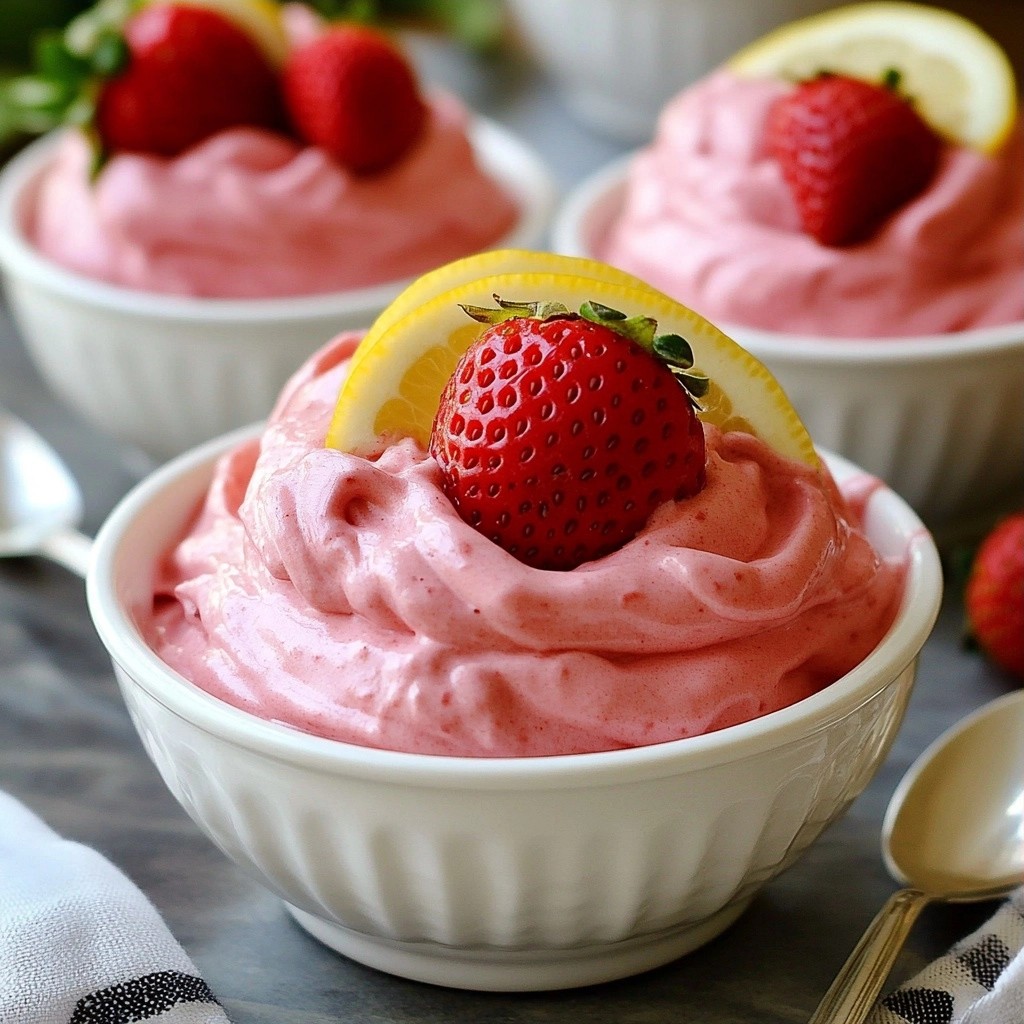 Zuckerfreie Keto Erdbeer-Mousse Lecker und Einfach