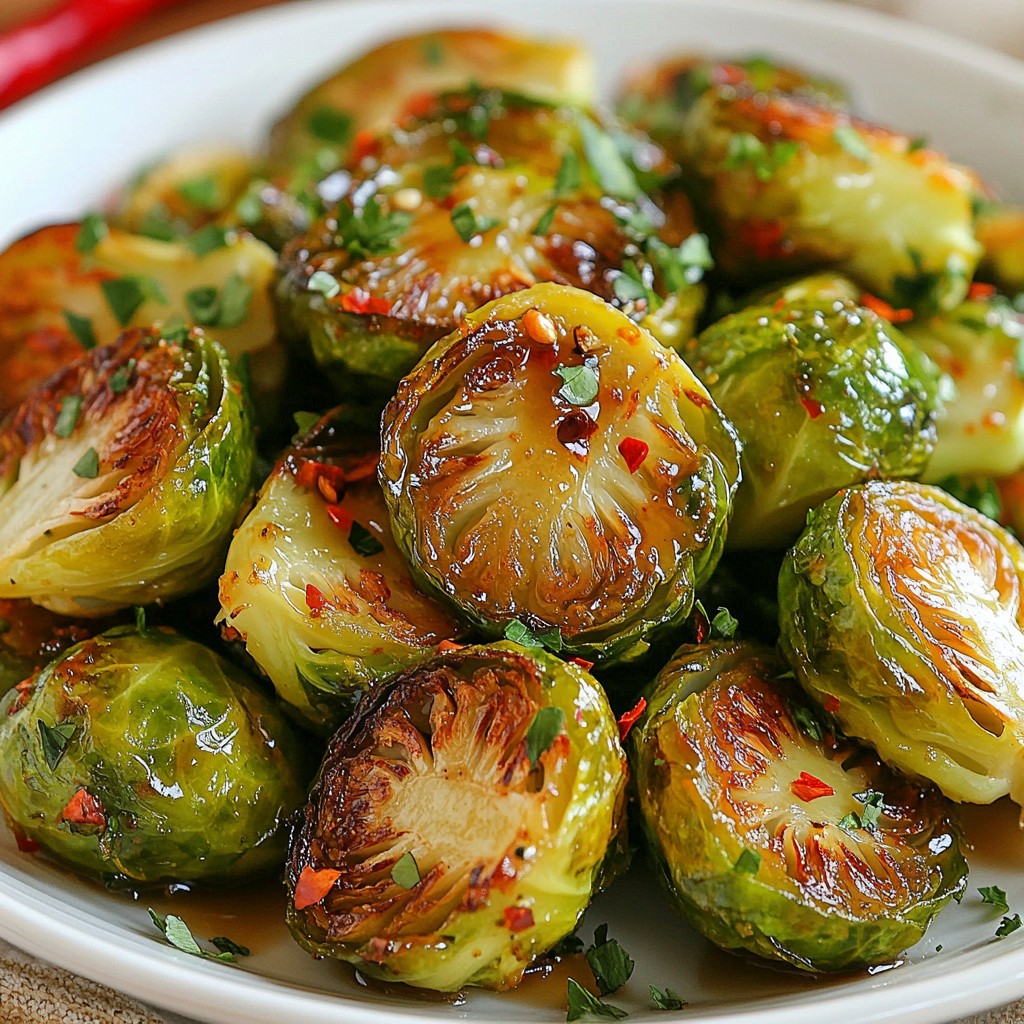 Honig Knoblauch Rosenkohl Verführerisch und Gesund