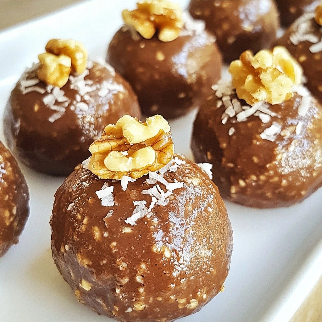 Nutty Keto Walnut Cocoa Bites Gesunder Snack Genuss