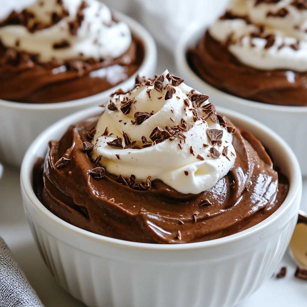 Zuckerfreies Keto-Schokoladen-Avocado-Mousse genießen