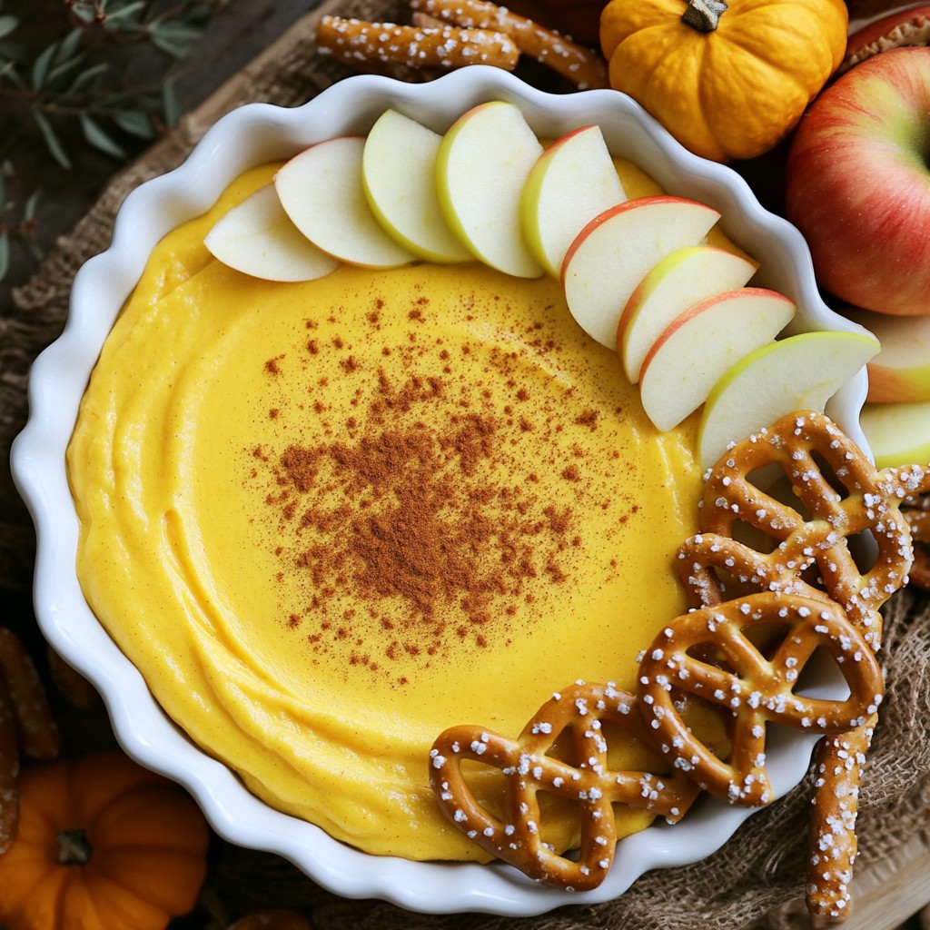 Kürbis-Cheesecake-Dip Cremig und Einfach Zubereiten