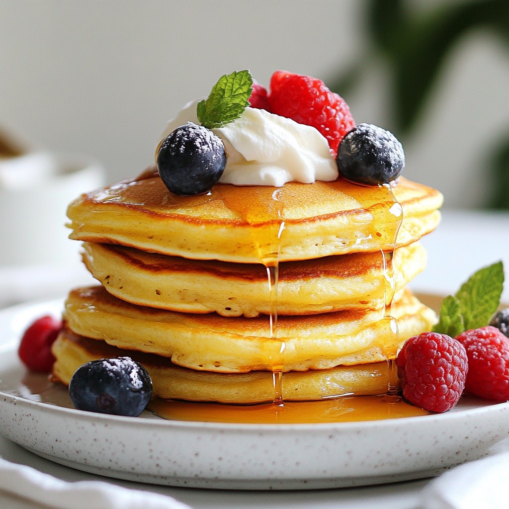 Fluffy Keto Vanille Proteinpfannkuchen einfach zubereiten