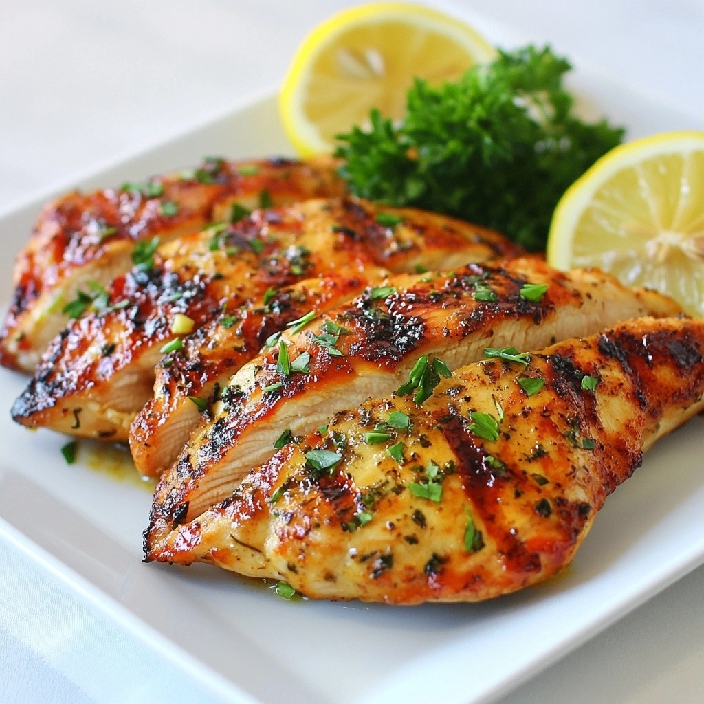 Easy Keto Lemon Herb Grilled Chicken Schnelle Freude