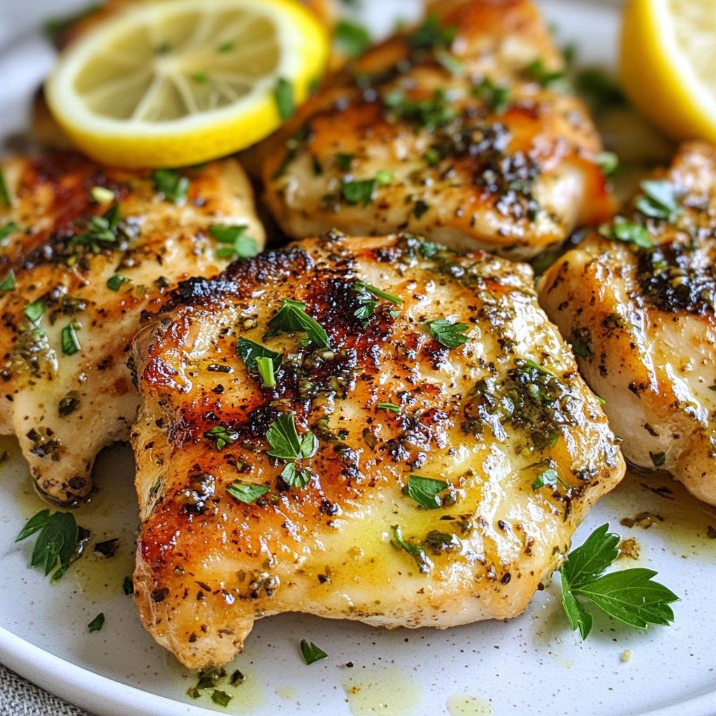 Herbed Keto Lemon Pepper Chicken Breasts Rezept lecker
