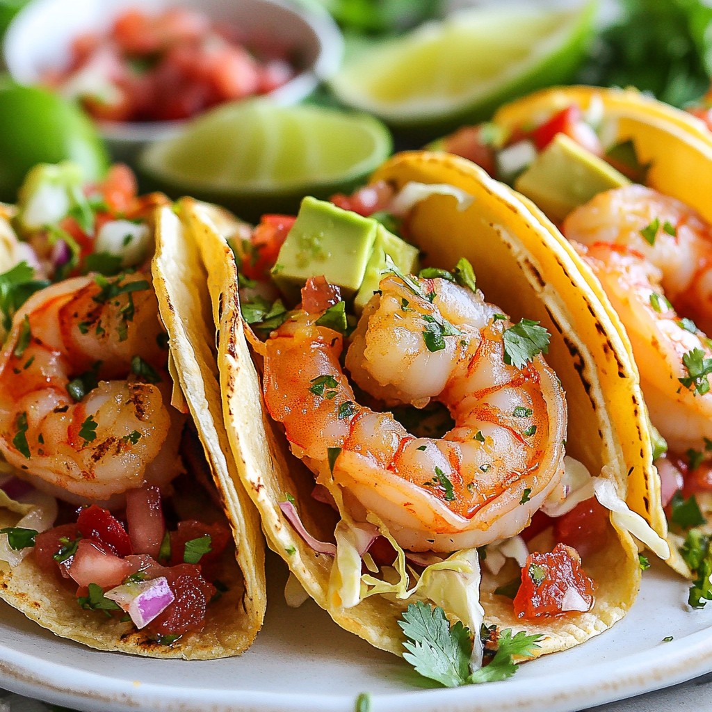 Zesty Lime Shrimp Tacos Einfaches und Leckeres Rezept