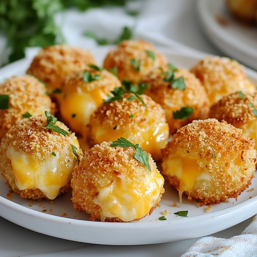 Crunchy Keto Cheese Almond Bites Einfaches Rezept