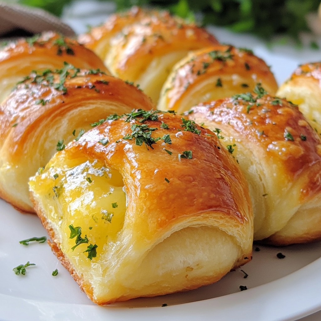 Buttery Herb Crescent Rolls Einfaches Rezept Genießen