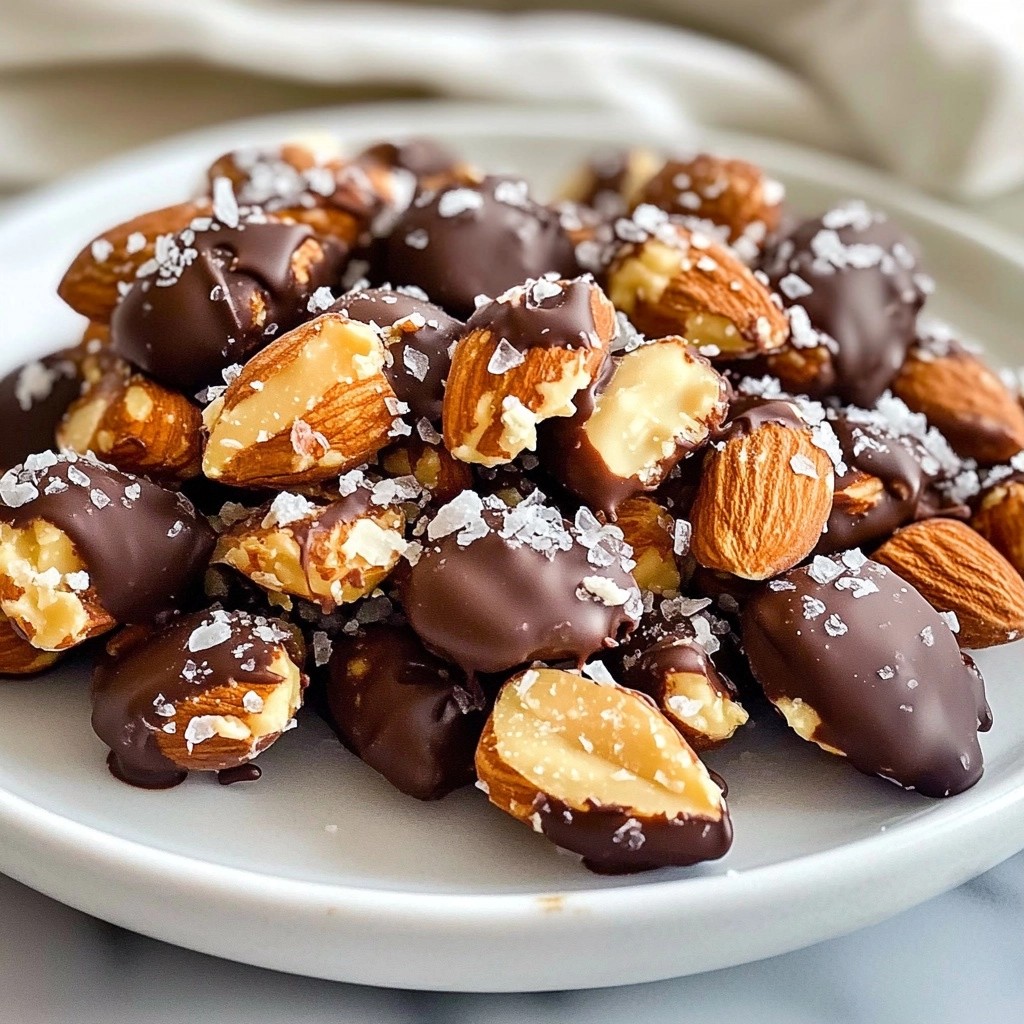Crunchy Keto Sea Salt Almond Clusters für Snack-Liebhaber