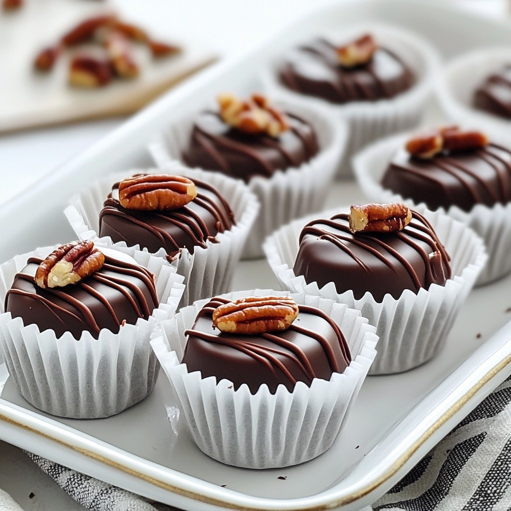 Nussige Keto Pecan Chocolate Fat Bombs richtig genießen