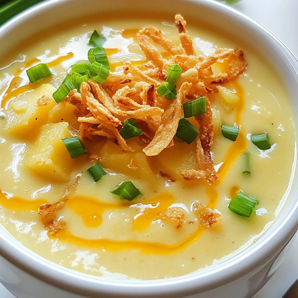 Loaded Baked Potato Soup Cremig und Herzhaft Rezept