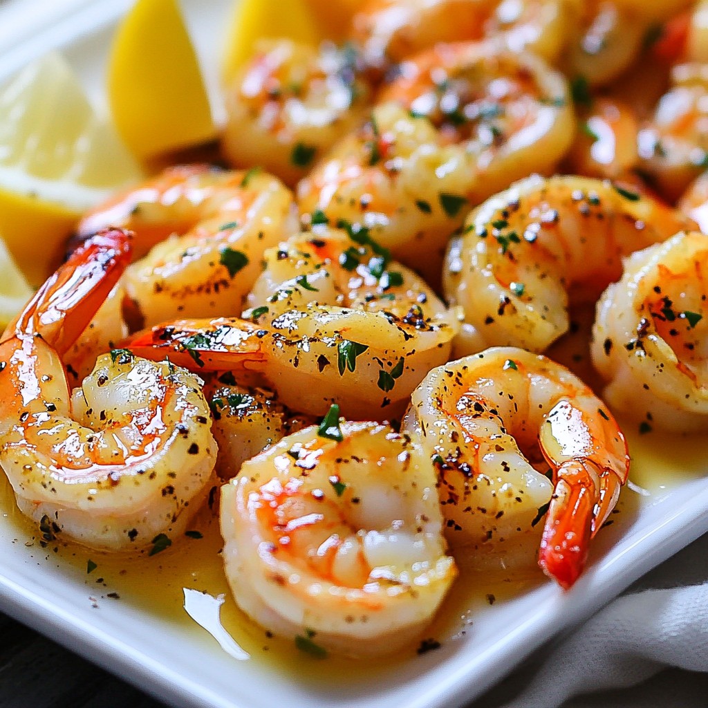 Air Fryer Garlic Butter Shrimp Köstliches Rezept