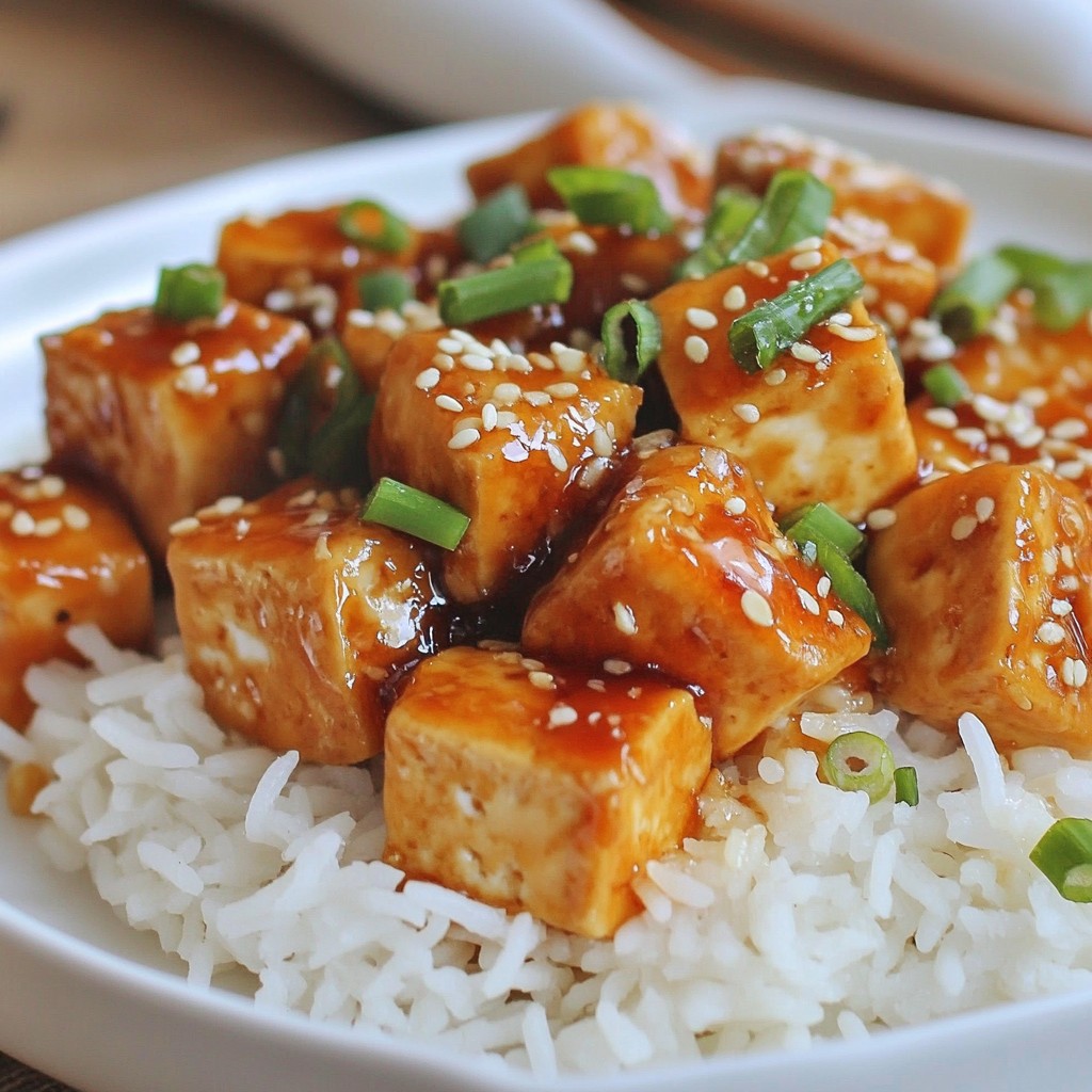Crispy Honey Garlic Tofu Einfach und Lecker Zubereiten