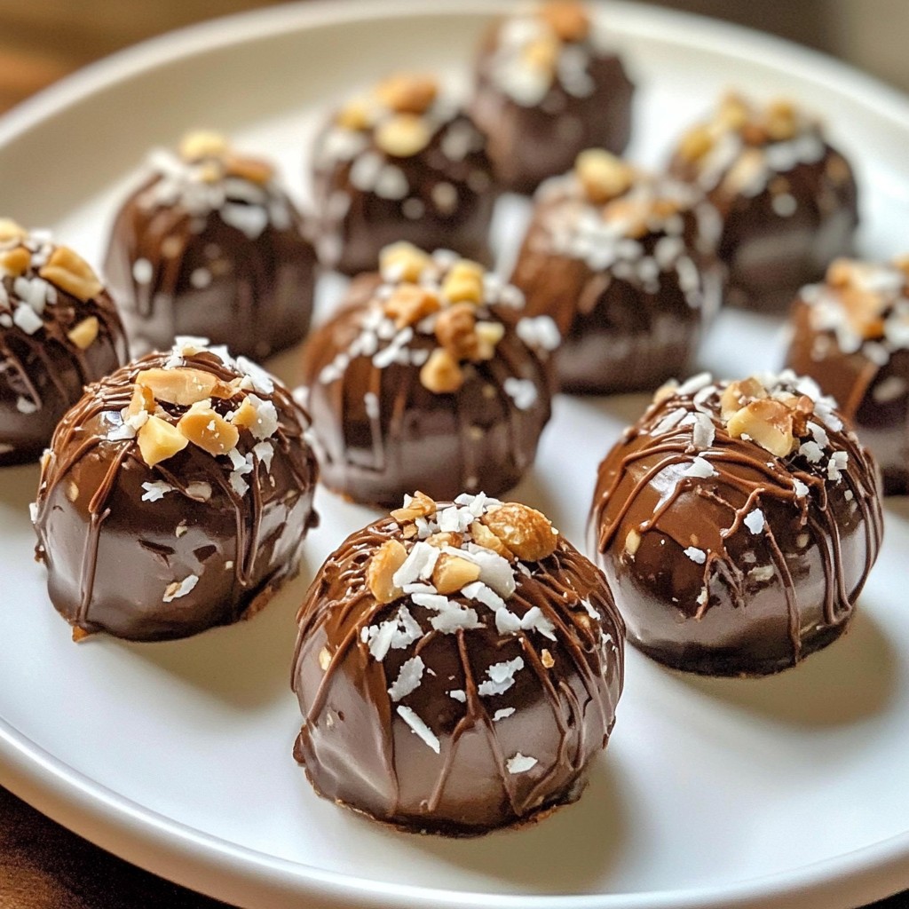 Crunchy Keto Almond Butter Fat Bombs Einfache Zubereitung