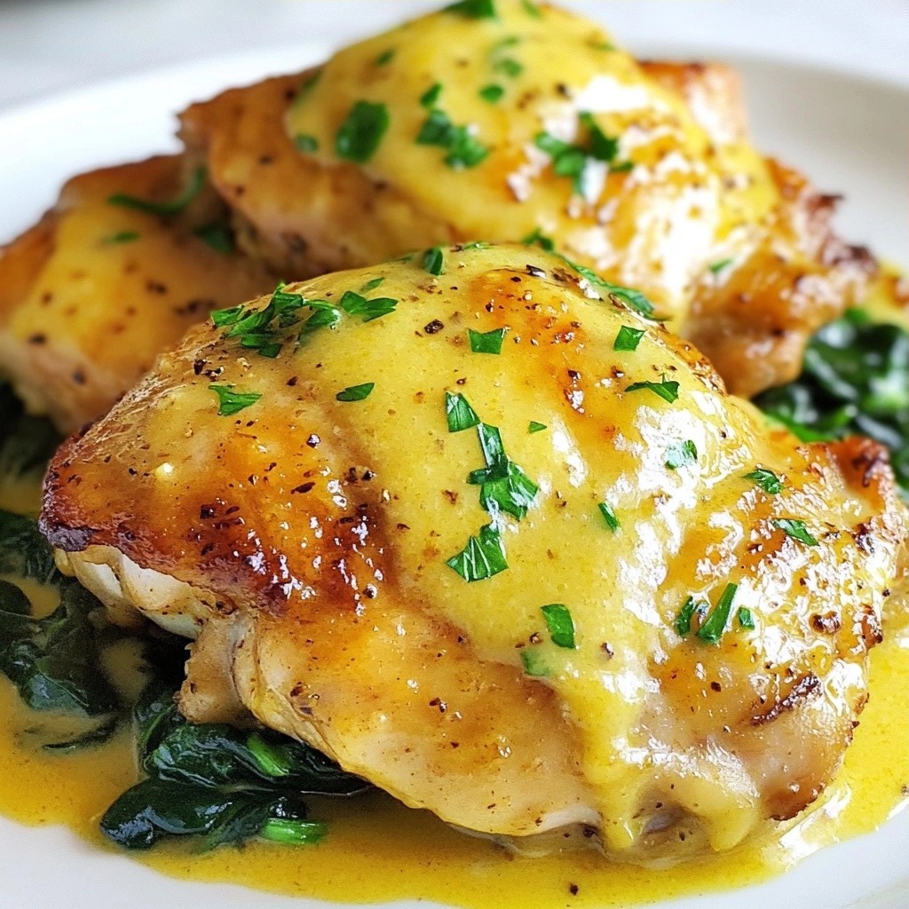 Creamy Keto Garlic Butter Chicken Thighs Köstliches Rezept