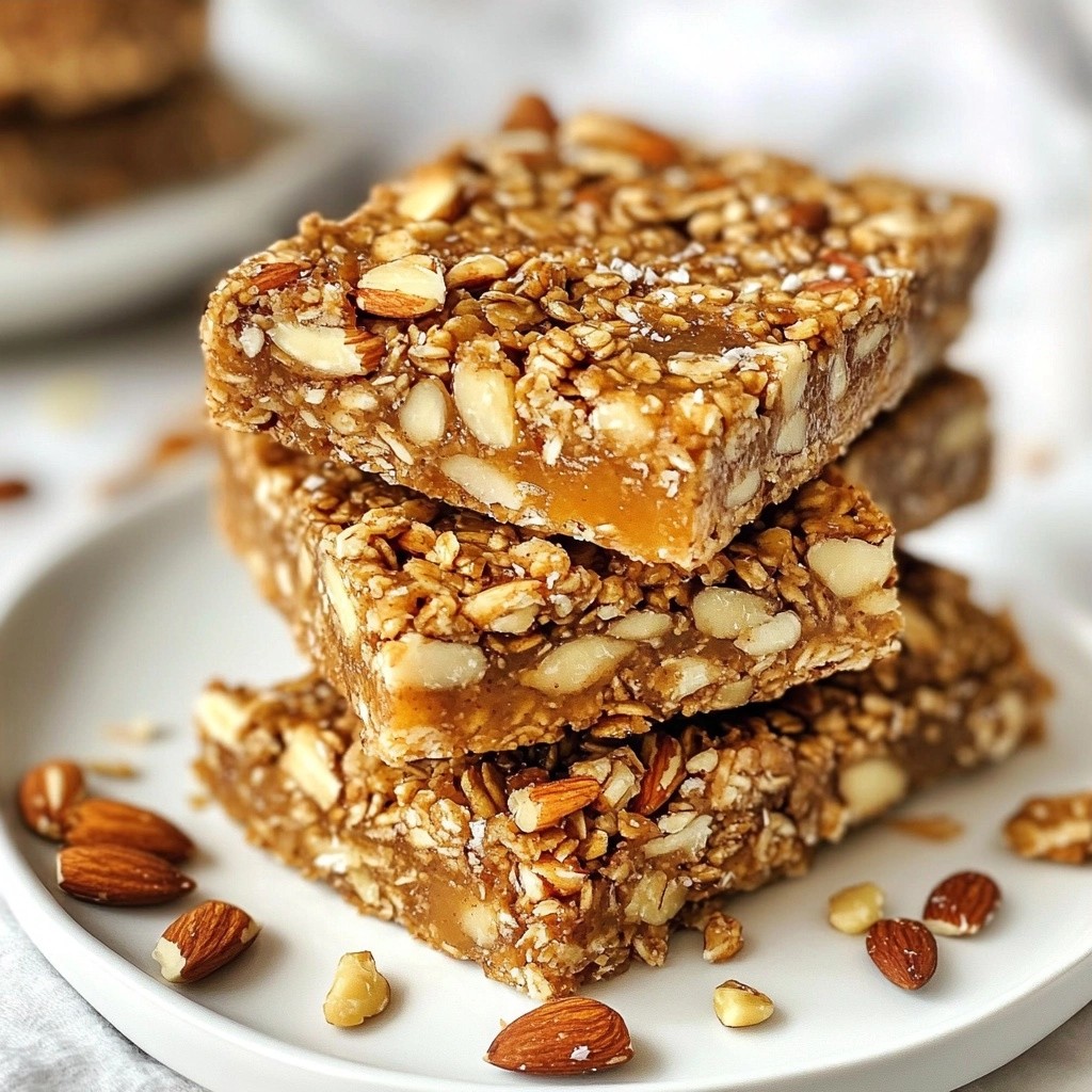 Crunchy Keto Sunflower Seed Granola Bars selber machen
