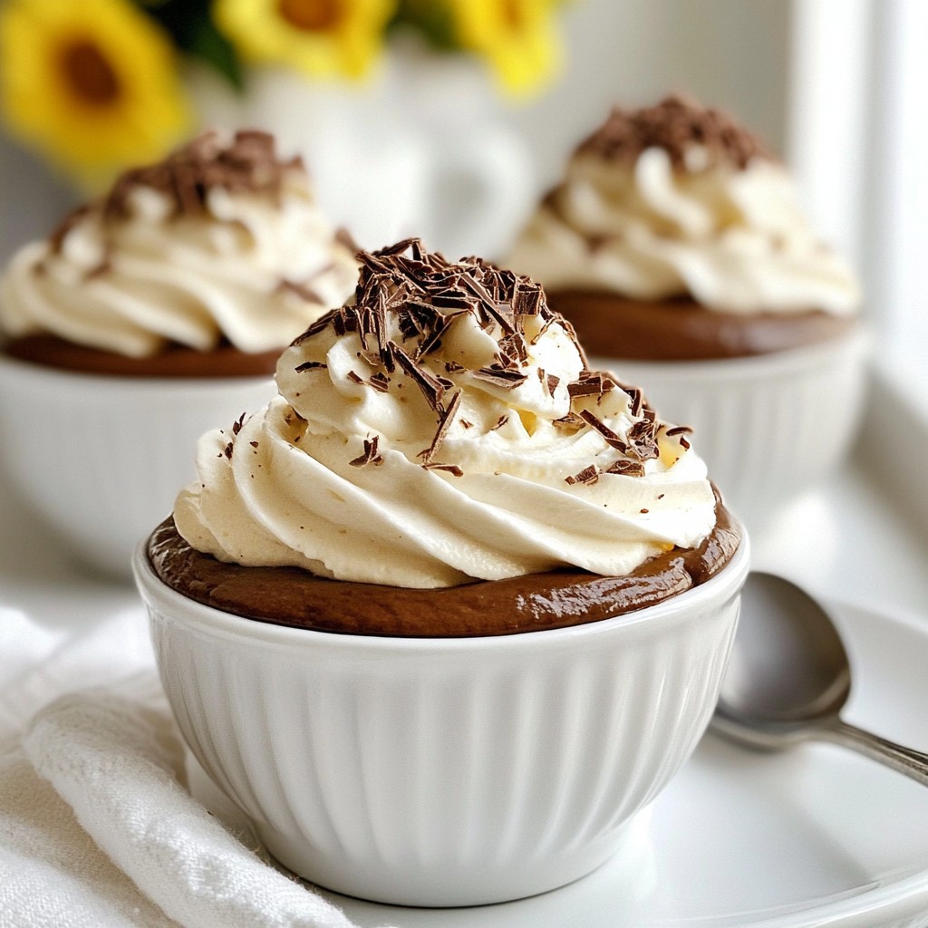 Schokoladen Espresso Mousse Cups Einfache Genussmomente