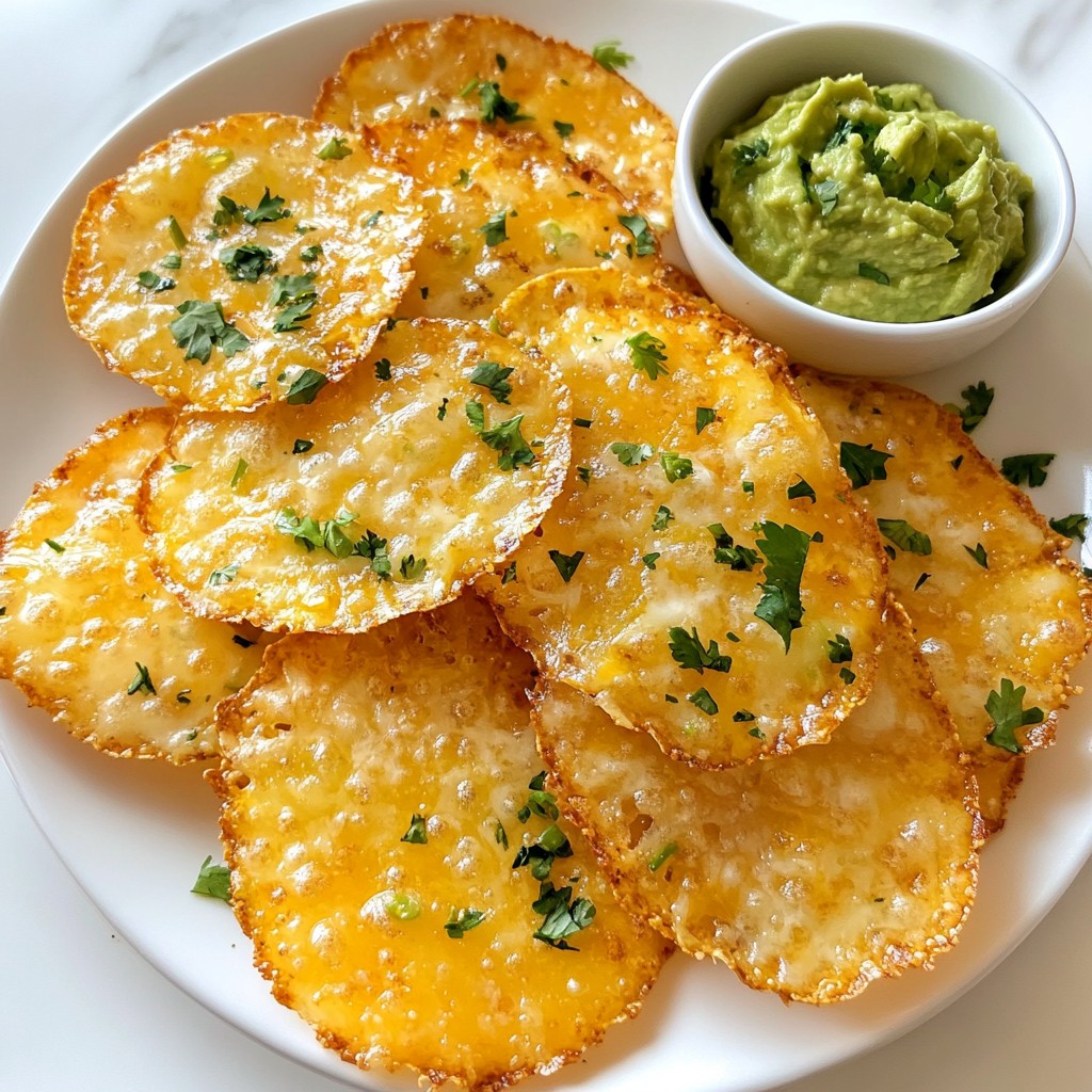 Knusprige Keto Chili Lime Käsechips Leckerer Snack