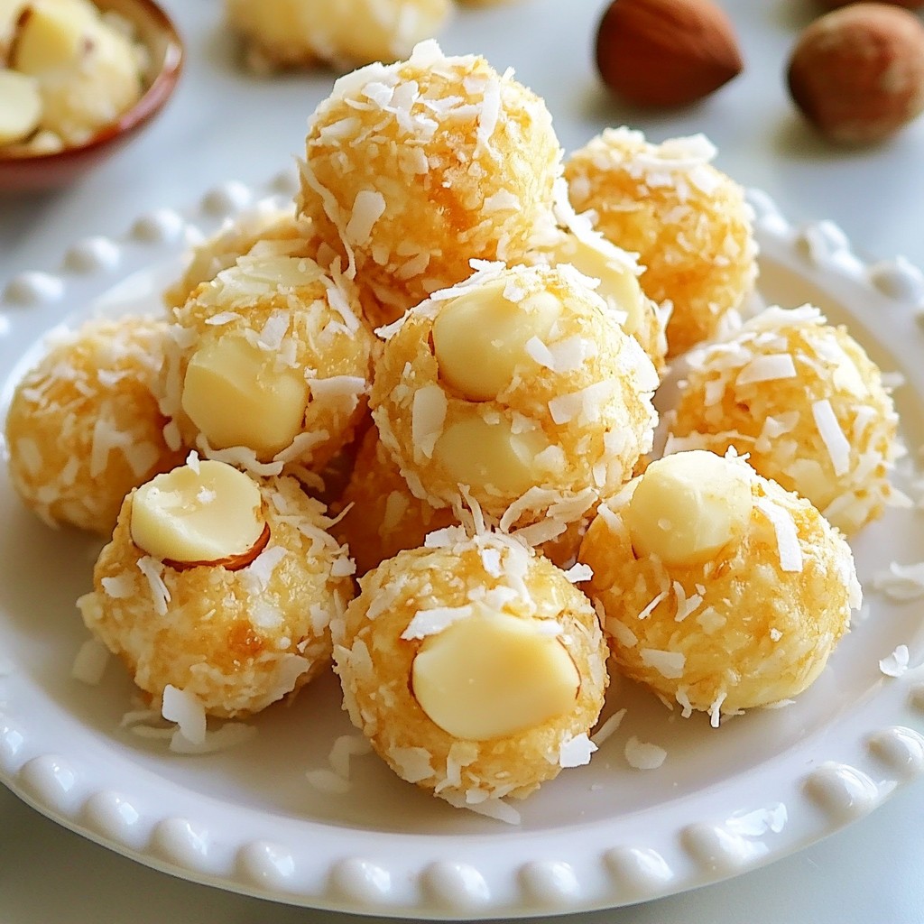 Nutty Keto Macadamia Coconut Clusters Einfaches Rezept