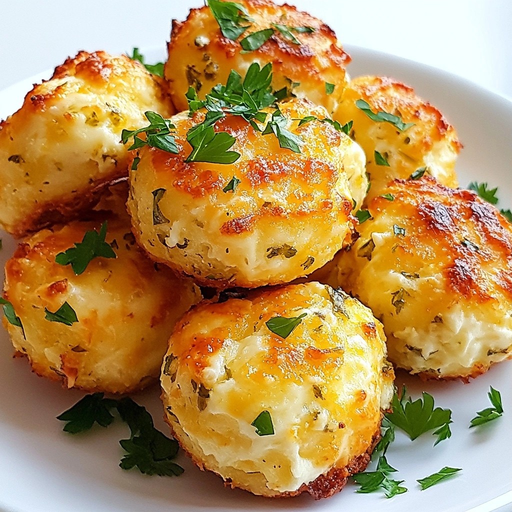 Savory Keto Herb Cheese Snack Bites Leckerer Genuss