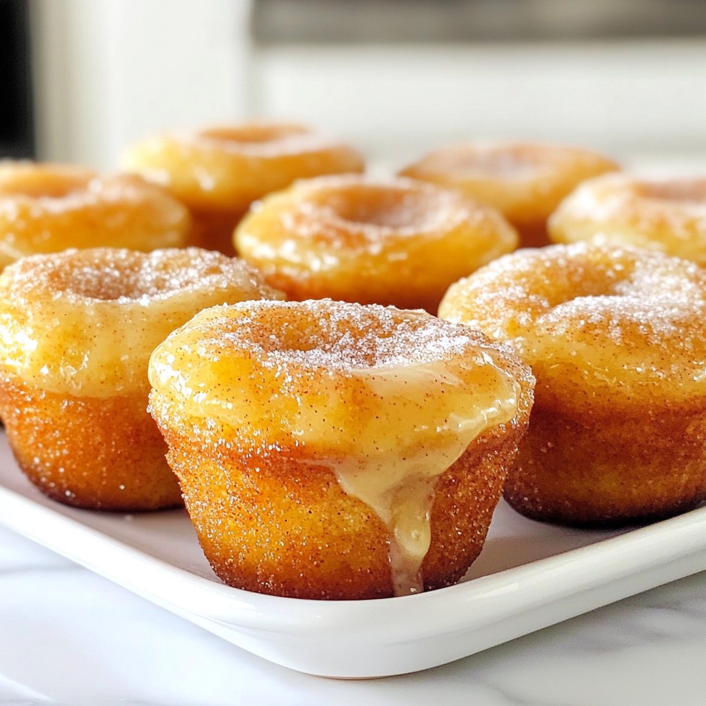 Cinnamon Sugar Churro Muffins Köstliche Rezeptidee