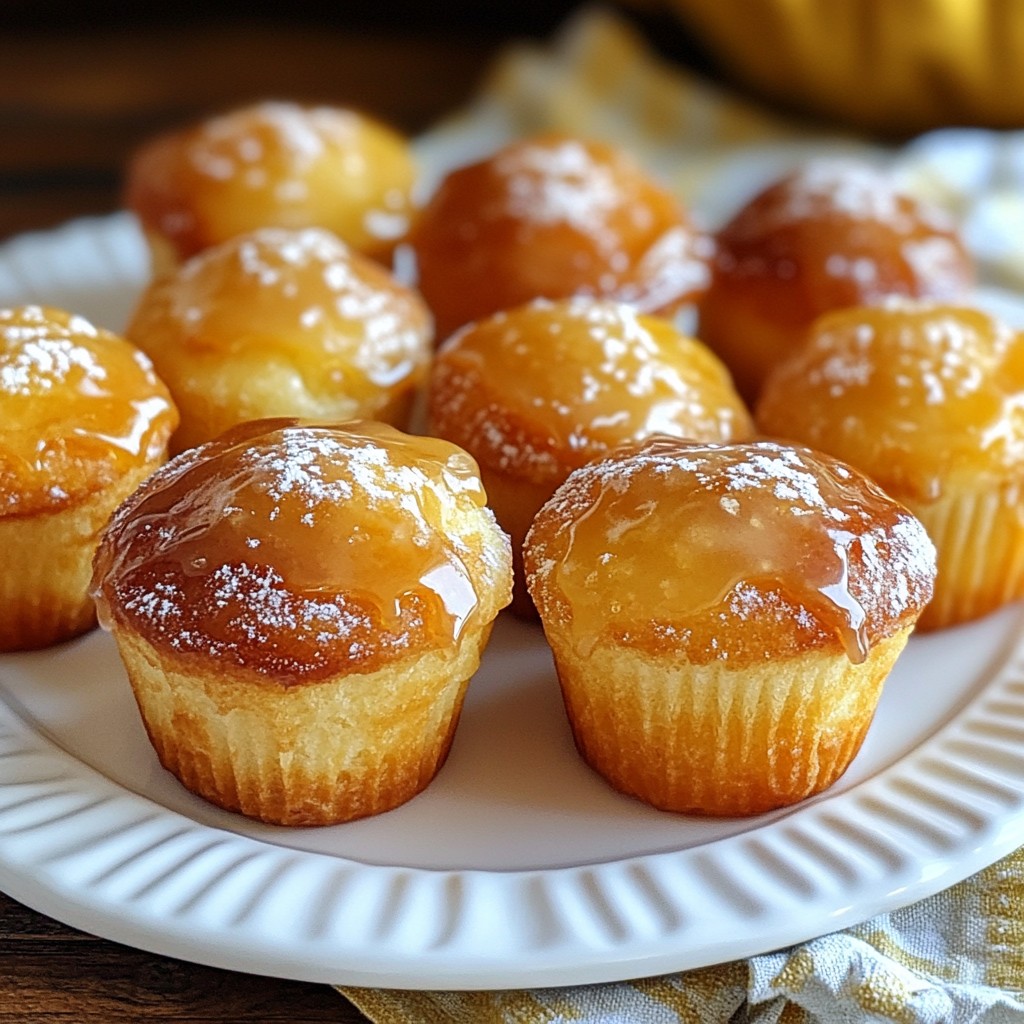 Maple Glazed Donut Muffins Leckeres Rezept Zum Genießen