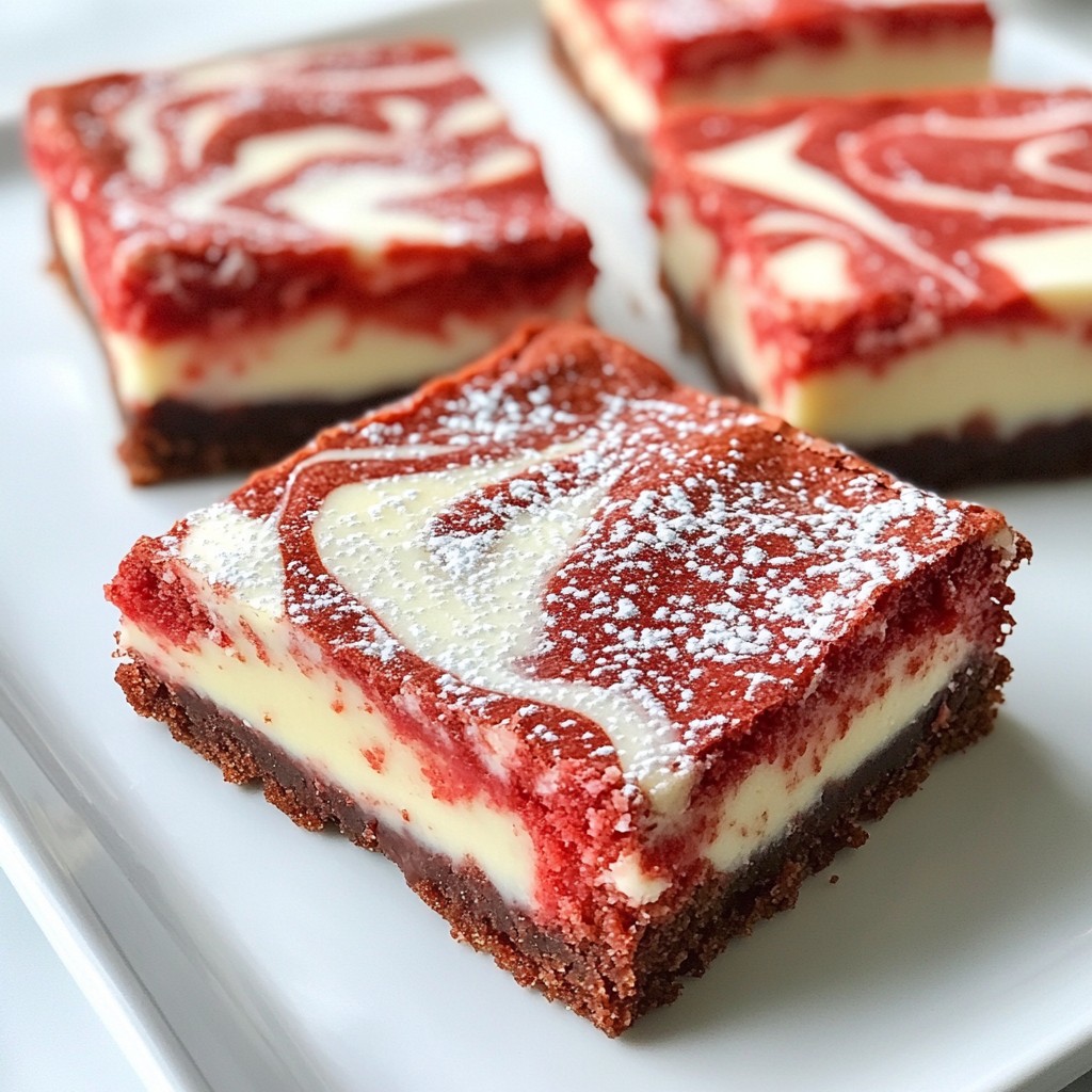 Red Velvet Cheesecake Brownies Leckere Genussmomente