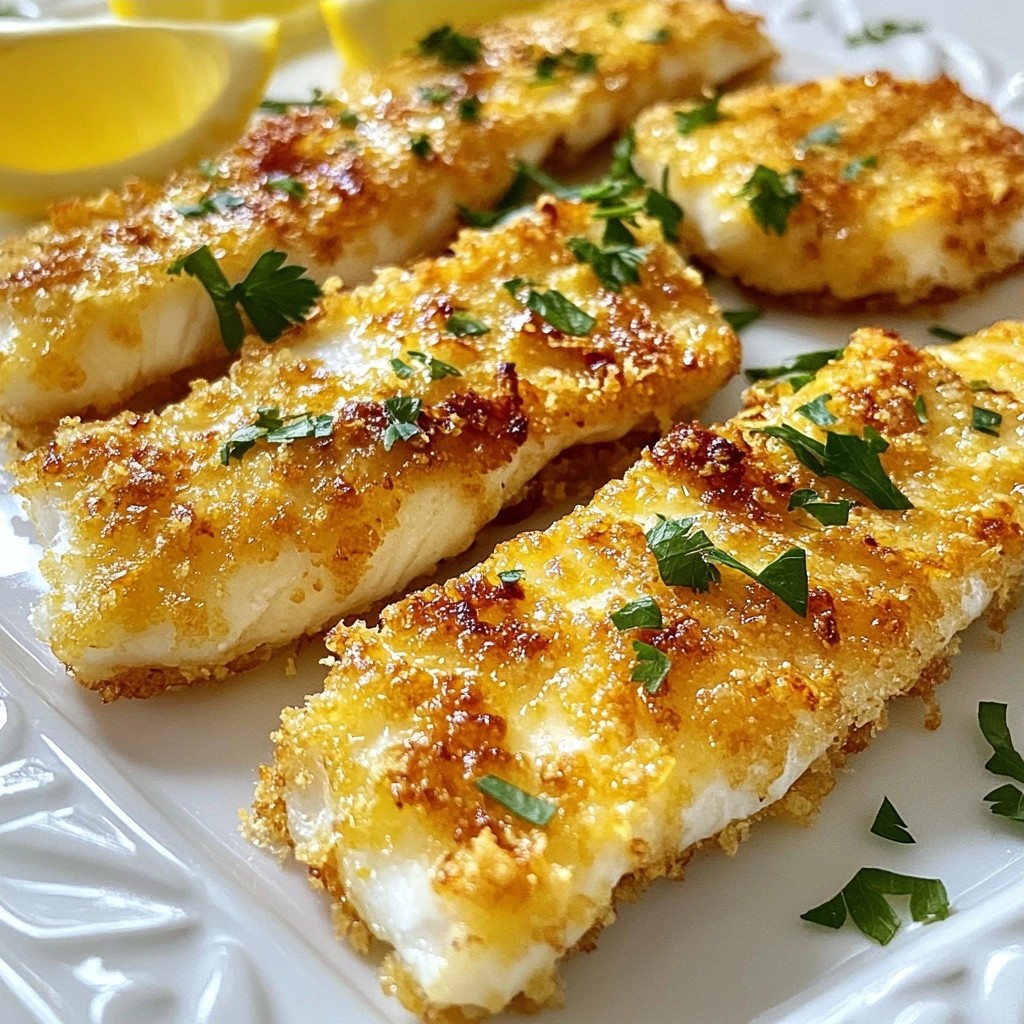 Crispy keto Lemon Garlic Haddock Fillets Genussvoll