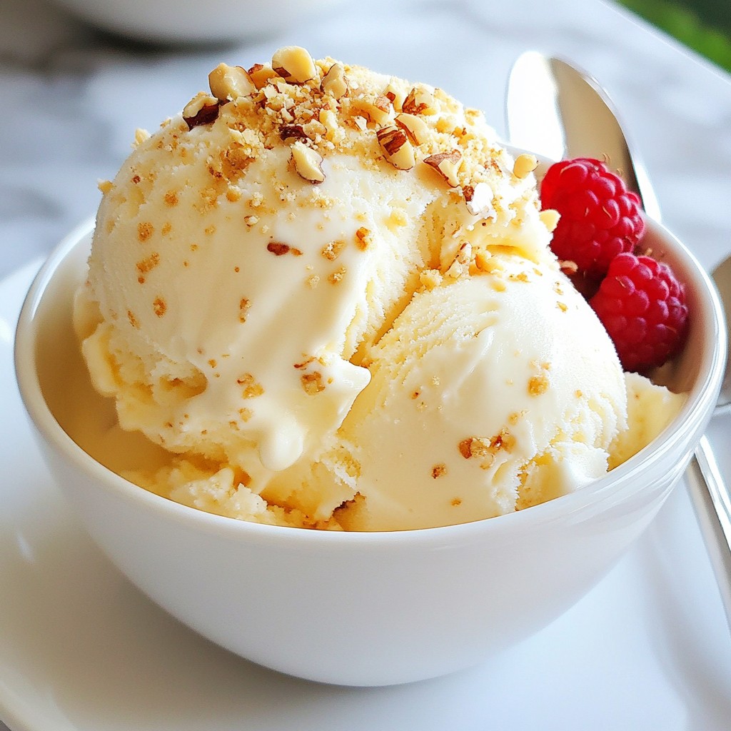 Creamy Low-Carb Vanilla Bean Ice Cream Freude erleben