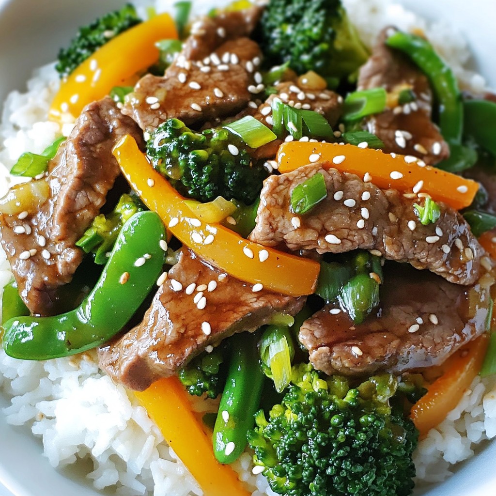 Honig Knoblauch Rindfleisch Pfanne Schnelles Rezept