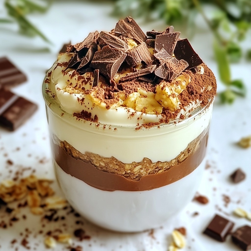 Tiramisu Overnight Oats Einfache und köstliche Variante