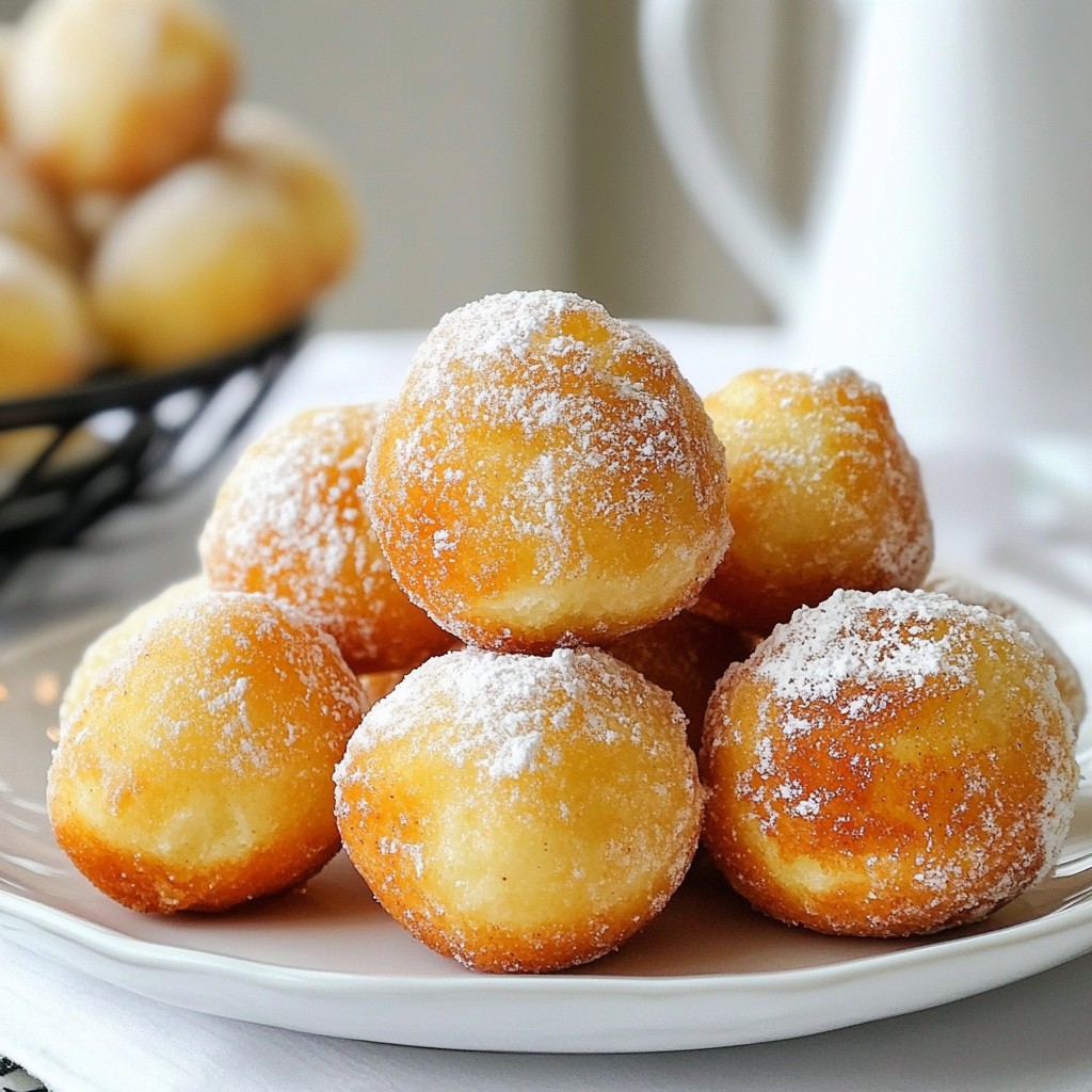 Air Fryer Donut Holes Schnelle und köstliche Leckerei
